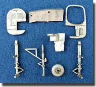  Scale Aircraft Conversions  1/72 B-25 Mitchell Landing Gear (for Hasegawa Kit) SCV72010