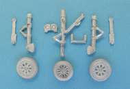  Scale Aircraft Conversions  1/72 T-33 Landing Gear (Plz,Swd) OUT OF STOCK IN US, HIGHER PRICED SOURCED IN EUROPE SCV72048