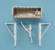  Scale Aircraft Conversions  1/72 F-102 L.Gear & Nose Bay (Meng) SCV72056