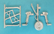  Scale Aircraft Conversions  1/72 A-3 Skywarrior Landing Gear (for Hasegawa Kit) SCV72076