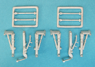  Scale Aircraft Conversions  1/72 Jaguar Landing Gear (2 sets) (for Hasegawa Kit) SCV72077