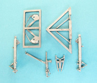  Scale Aircraft Conversions  1/72 Su-27 Flanker Landing Gear (for Zvezda Kit) SCV72092