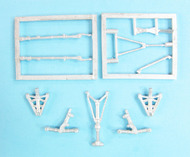  Scale Aircraft Conversions  1/72 Tupolov Tu-134, Crusty-B Landing Gear (for AModel Kit) SCV72148
