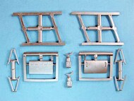  Scale Aircraft Conversions  1/72 Fokker Dr.1 Landing Gear [2 sets] SCV72172