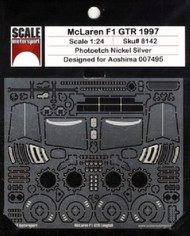  Scale Motorsport  1/24 1997 McLaren F1 GTR Photo-Etch Detail Set For AOS SMO8142