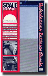  Scale Motorsport  1/24 '60 Upholstery Oval Patterns SMO1960