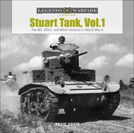  Schiffer Publishing  Books Legends of Warfare Ground: Stuart Tank, Vol. 1 SFR56607