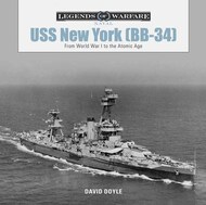  Schiffer Publishing  Books Legends of Warfare Naval: USS New York (BB-34) SFR8243
