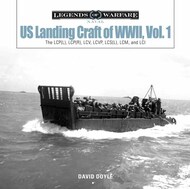  Schiffer Publishing  Books Legends of Warfare Naval: US Landing Craft of World War II, Vol. 1 SFR8618