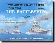  Schiffer Publishing  Books The German Navy At War Vol.1: The Battleships SFR0220