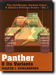  Schiffer Publishing  Books Spielberger vol 1: Panther & its Variants SFR3972