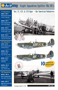 Eagle Squadron Supermarine Spitfire Mk.Vs.Eagle Squadron Spitfire Mk.VBs #AOD48019
