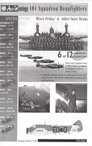  SkyGrid/Aviaeology  1/32 404 Sqn Beaufighters - Black Friday & Later p AV320101