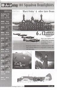  SkyGrid/Aviaeology  1/32 404 Sqn Beaufighters - Black Friday & Later p AV320102