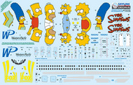 Boeing 737-300 Western Pacific N949WP Simpsons Logo Jet (with etched parts #SKY14034C