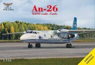  Sova-M  1/144 Antonov An-26 turboprop transporter (Antonov airlines) SVM-14003