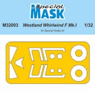  Special Hobby Kits  1/32 Westland Whirlwind Mk.I Mask SHYM32003