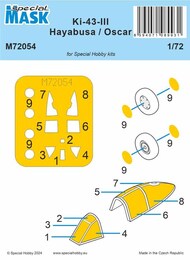 Nakajima Ki-43-III Hayabusa / Oscar MASK #SHYM72054