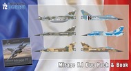 Dassault Mirage F.1 Duo Pack & Book #SHY72414