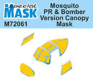 de Havilland Mosquito PR Mk.XVI & Bomber Version Canopy Mask #SHYM72061