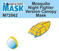 de Havilland DH.98 Mosquito NF Mk.30 Version Canopy Mask #SHYM72062