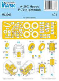 Douglas A-20C Havoc/P-70 Nighthawk MASK #SHYM72063