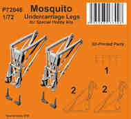 de Havilland Mosquito Undercarriage Legs #SHYP72046