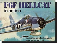  Squadron/Signal Publications  Books Collection - F6F Hellcat in Action SQU1036