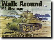  Squadron/Signal Publications  Books Collection - M4 Sherman Walk-Around DEEP-SALE SQU5701