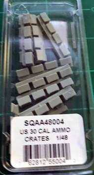  Squadron Dioramix  1/48 US .30 cal Ammo Cases  Crates DEEP-SALE SQD48004