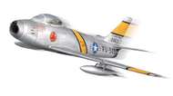 F-86F-30 Sabre prepainted 1 #SQM7006