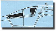  Squadron Products  1/48 General Dynamics F-111 Canopy OUT OF STOCK IN US, HIGHER PRICED SOURCED IN EUROPE SQT9642