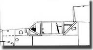 Bf.109E-4 Canopy OUT OF STOCK IN US, HIGHER PRICED SOURCED IN EUROPE #SQT9803