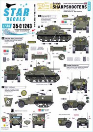  Star Decals  1/35 British Sharpshooters. 75th D-Day Special SRD35C1243