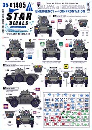 Malaya & Indonesia: Ferret Scout Cars Mk.2/2 and 2/3 - Emergency and Confrontation OUT OF STOCK IN US, HIGHER PRICED SOURCED IN EUROPE #SRD35C1405
