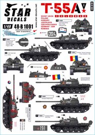 Soviet T-55A Tanks # 1 OUT OF STOCK IN US, HIGHER PRICED SOURCED IN EUROPE #SRD48B1001
