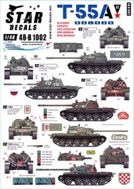  Star Decals  1/48 T-55A Tanks # 2. Balkan War SRD48B1002