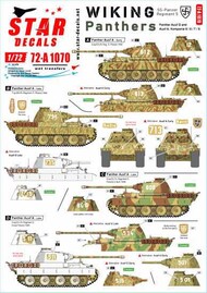  Star Decals  1/72 Wiking # 1.SS-Pz.Regiment 5 OUT OF STOCK IN US, HIGHER PRICED SOURCED IN EUROPE SRD72A1070