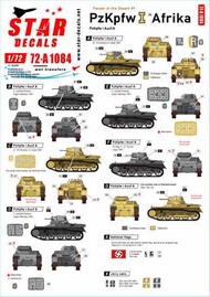  Star Decals  1/72 Panzer in the Desert # 1. Pz.Kpfw.I Ausf.A OUT OF STOCK IN US, HIGHER PRICED SOURCED IN EUROPE SRD72A1084
