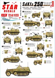 Sd.Kfz.250 'neu' # 2Sd.Kfz.250/1, Sd.Kfz.250/3 and Sd.Kfz.250/7 OUT OF STOCK IN US, HIGHER PRICED SOURCED IN EUROPE #SRD72A1123