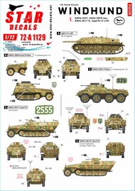 Windhund # 1. 116. Pz Division Windhund. Sd.Kfz.234/1, Sd.Kfz.250/9 neu, Sd.Kfz.251/1 D, Jagd-Pz IV L/48. OUT OF STOCK IN US, HIGHER PRICED SOURCED IN EUROPE #SRD72A1129