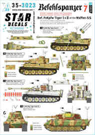 Befehlspanzer #7 - Bef-PzKpfw Tiger I and Tiger II of the Waffen-SS #SRD353023