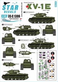  Star Decals  1/35 KV-1E Heavy Tank SRD35C1306