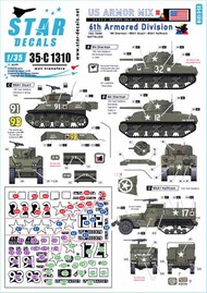 US Armored Mix #3: 6th Armored Division #SRD35C1310