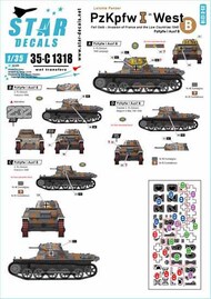  Star Decals  1/35 Panzer I Pz.Kpfw.I in the West OUT OF STOCK IN US, HIGHER PRICED SOURCED IN EUROPE SRD35C1318