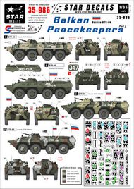 Balkan Peacekeepers #2 - Soviet BTR-80 . TEMPORARILY SAVE 1/3RD!!! #SRD35986