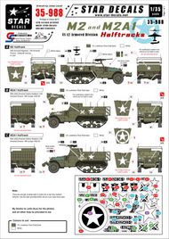  Star Decals  1/35 U.S. M2 and M2A1 Halftracks - 12th Armored Division SRD35988