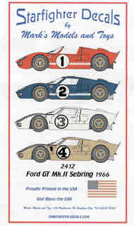 Ford GT Mk.II Sebring 1966 #SFA02412