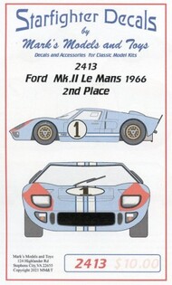 Ford GT40 Mk II LeMans 1966 for MGK* #SFA2413