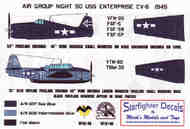 Air Group (Night) 90 USS Enterprise 1945 #SFA35023S